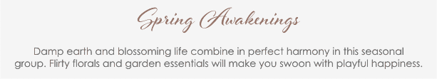Spring Awakenings
